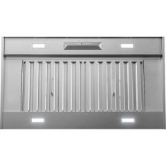 Zephyr Pro Power Monsoon II Series 42 Inch Cabinet Insert Range Hood w/ 1200 CFM Blower, Electronic Touch Controls, LumiLight LED Lighting, Baffle Filters, and Airflow Control Technology AK9340BS