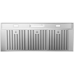 Zephyr Core Collection AK9546AS Monsoon Mini II Cabinet Insert Range Hood with 3-Speed 600 CFM Motor, Electronic Controls, Dual-Level LED Lighting, Hybrid Baffle Filters, Airflow Control Technology™, Recirculating Option, and UL Listed: 48" Width