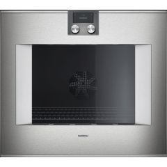 Gaggenau 400 Series 30 Inch Smart Electric Wall Oven with Home Connect, WiFi, Handleless Door / Automatic , Pyrolytic Self-Cleaning , Right Hinge BO480613 (Open Box)