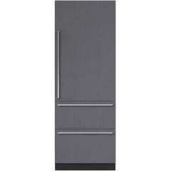Sub-Zero Designer  30 Inch Panel Ready Built-In Bottom Mount Smart Refrigerator with 15.6 cu. ft DET3050CIID/R (Open Box)