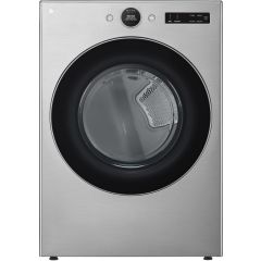 LG 27 Inch Gas Smart Dryer with 7.4 cu. ft. Capacity, 23 Dry Cycles Digital Dial Control Graphite Steel DLGX5501V
