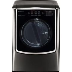 LG Signature Series 29 Inch Gas Smart Dryer with 9.0 Cu. Ft. Capacity, 14 Drying Programs, Sensor Option, Steam Option, Speed Dry, Air Dry, Wrinkle Care, and Child Lock DLGX9501K  (Open Box)