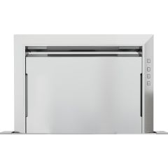 Zephyr DLIE30ASX Convertible Downdraft Hood with Multiple Blower Options (Blower not Included), 4-Way Ducting, BriteStrip™ LED Lighting, 18 Inch Chimney Rise, in Stainless Steel: 30" Width