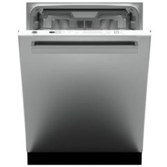 Bertazzoni Professional Series DW24XT 24 Inch Fully Integrated Built-In Dishwasher with 16 Place Setting Capacity, 6 Wash Cycles, 5 Wash Options, Flexible Top Drawer, 45 dBA Silence Rating, Power Zone, Sani Boost, Food Dispenser and ENERGY STAR (Open Box)
