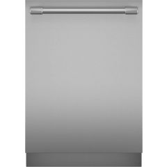 Thermador Sapphire Series DWHD660EFP 24 Inch Fully Integrated Smart Dishwasher with 16 Place Setting Capacity, 9 Wash Cycles, and ZoneControl™ Spray Arm: Stainless Steel - Professional Handle