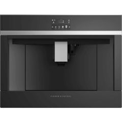 Fisher & Paykel Series 9 Contemporary Series EB24DSXB1 24 Inch Built-In Coffee Maker with Adjustable Coffee Strength, Multiple Coffee Cup Sizes, Intuitive Display Self Clean Function (Open Box)