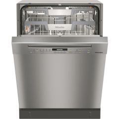 Miele Crystal 24 Inch Full-Console Built-In Dishwasher 43 dBA Stainless Steel G7106SCUSS