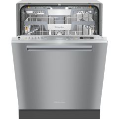 Miele 24 Inch Fully Integrated Built-In Smart Dishwasher with 3D MultiFlex Cutlery Tray 43 dBA Stainless Steel G7166SCVISFP