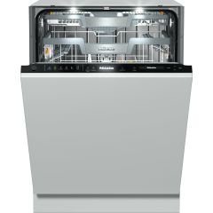 Miele 24 Inch Fully Integrated Panel-Ready Smart Dishwasher with 3D MultiFlex Cutlery Tray 40 dBA G7596SCVI (Panel Sold Separately)