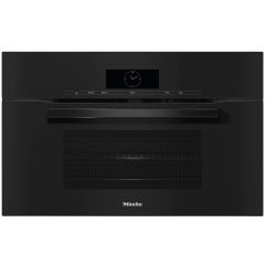 Miele 7000 Series VitroLine 30 Inch Single Speed Smart Electric Wall Oven with 1.84 cu. ft. Obsidian Black H7870BMOB