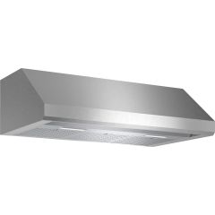Thermador Masterpiece Series 36 Inch Wall Mount Smart Range Hood with 4-Speed w/ 600 CFM Blower HMWB36WS