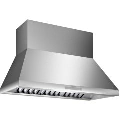 Thermador Professional Series 48 Inch Wall Mount Range Hood with 4-Speed (Blower and Duct Cover Sold Separately) HPCN48WS 