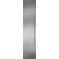 Sub-Zero 18 Inch Smart Freezer Column w/ Ice Maker Stainless Steel Panels Tubular Handle IC-18FI-LH  (Open Box)