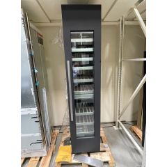 Liebherr Monolith MW1800 18 Inch Built-In Panel Ready Dual Zone Smart Wine Cooler with 75 Bottle Capacity, 9 Extension Wine Racks, Insulated Glass Door, LED Light, Digital Control, +41 to +68 Fahrenheit Temperature Range, Compressor Cooling, SoftSystem, C