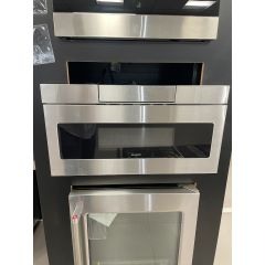 Sharp SMD3070ASY 30 inch Microwave Drawer Oven with Sensor Cook®, Easy Open Drawer, Hidden Controls, Design Flexibility, 1.2 cu. ft. Capacity, Keep Warm Setting, Control Lock and Minute Plus (Open Box)