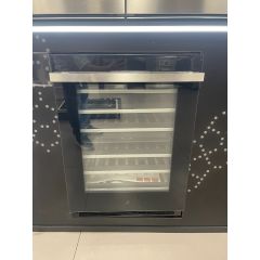 JennAir NOIR™ JUWFL242HM 24 Inch Built-In Undercounter Dual Zone Wine Cooler with 45 Bottle Capacity, Obsidian Interior, UV-Resistant Thermal Glass, Marquee LED Lighting, Emotive Touch Controls, 42°F to 64°F Temperature Range, Door Alarm (Open Box)