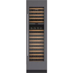 Sub-Zero 24 Inch Smart Wine Storage with 102-Bottle Capacity, 15 Cherrywood-Faced Shelves Right Hinge Panel Ready IW-24-RH (Panel Sold Separately)