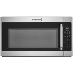 KitchenAid 30 Inch Over-the-Range Microwave Oven with 2 cu. ft. Capacity, 1000 Watts w/ 400 CFM Blower KMHS120ESS