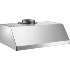 Bertazzoni Professional Series KU30PRO1XV 30 Inch Under Cabinet Range Hood with 3-Speed/400 CFM Blower, Slider Control, LED Lighting, Dishwasher-Safe Mesh Filters, 56 dBA Sound Level, Convertible Venting Options, 2-Year Warranty, and CSA Certified (Open B