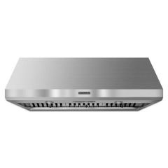 KitchenAid 48 inch Professional Wall-Mount Range Hood Canopy Hood Stainless Steel KXW8748YSS (Blower Sold Separately)