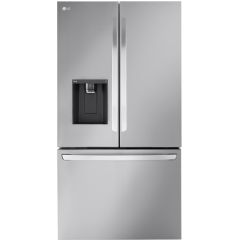 LG 36 Inch Counter-Depth MAX™ Smart French Door Refrigerator with 26 cu.ft. Dual Ice Maker Slim Space ADA Compliant LRFXC2606S