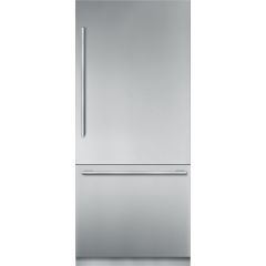 Thermador Freedom Collection 36 Inch Panel Ready Built-In Bottom Mount Smart Refrigerator with 19.6 cu. ft. Total Capacity, Diamond Ice System Ice Maker, Freedom Water Filter, Freedom Hinge, SoftClose Drawers, Auto Open Door T36IB905SP