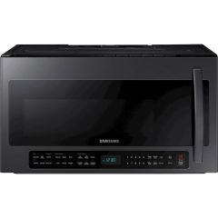 Samsung 30 Inch Over-the-Range Microwave with Sensor Cook 2.1 cu. ft. w/ 400 CFM Blower ME21R7051SG
