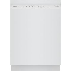 Bosch SHE4AEM2N 100 Plus Dishwasher 24" White SHE4AEM2N