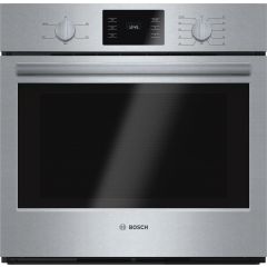 Bosch HBL5351UC 500 Series, 30", Single Wall Oven, SS, Thermal, Knob Control