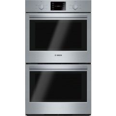 Bosch HBL5551UC 500 Series, 30", Double Wall Oven, SS, Thermal/Thermal, Knob Control