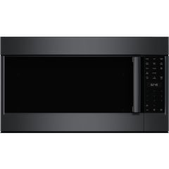 Bosch HMV8044U 800 Series Over-The-Range Microwave 30" Left SideOpening Door, Black Stainless Steel HMV8044U