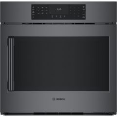 Bosch HBL8444RUC 800 Series Single Wall Oven 30" Right SideOpening Door, Black Stainless Steel HBL8444RUC