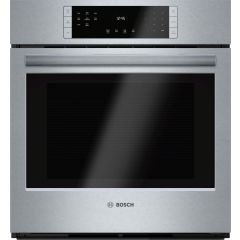 Bosch HBN8451UC 800 Series, 27", Single Wall Oven, SS, EU Convection, Touch Control