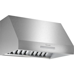 Thermador Professional Series PH30HWS 30 Inch Wall Mount Range Hood with 4-Speed, Illuminated Buttons Touch Control, LED Lighting, Commercial Style Baffle Filter, and Delay Shut Off