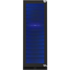 Zephyr PRESRV PRW24F02CPG 24 Inch Freestanding/Built-In Panel Ready Dual Zone Wine Cooler with 132 Bottles (750 ml) Capacity, 13 Full-Extension Wood Racks, and PreciseTemp