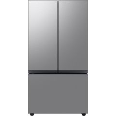 Samsung BESPOKE 36 Inch Counter Depth Smart 3-Door French Door Refrigerator with 24 cu. ft. Stainless Steel RF24BB6200QL