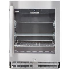 Liebherr RU-510 24 Inch Built-In Undercounter Beverage Center with 3.8 Cu. Ft. Capacity, SuperQuiet, Storage Shelves, LED Lighting, Precision Electronics, Temperature Range +36°F to +68°F, ADA Compliant, and Star-K Certified