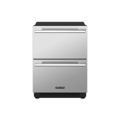 LG Signature 24 Inch Under Counter Convertible Refrigerator Freezer Drawers SKSUD2402P (Panel Ready) (Open Box)