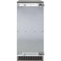 GE 15 Inch Under Counter Panel Ready Ice Maker with Gourmet Clear Ice, LED Lighting, Ice Scoop, Clean Reminder Light, 48lbs Daily Production and 26 Lbs. Capacity (Gravity Drain Required / No Drain Pump on Unit) UCC15NJII (Open Box)