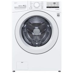 LG 27 Inch Front Load Washer with 4.5 Cu. Ft. Capacity Quick Washing Machine WM3400CW