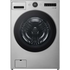 LG 27 Inch Smart Front Load Washer with 4.5 cu. ft. Digital Dial Control Energy Star Certified Graphite Steel WM5500HVA