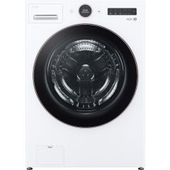 LG 27 Inch Front Load Smart Washer with 5.0 Cu. Ft. WiFi Smart Pairing Energy Star Certified White WM6500HWA