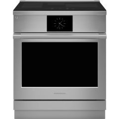 Monogram 30 Inch Freestanding Professional Induction Smart Range with 4 Elements, 5.3 cu. ft. Oven Capacity, Self-Clean Steam Clean, Hot Air Fry Mode, and ADA Compliant ZHP304ETVSS 
