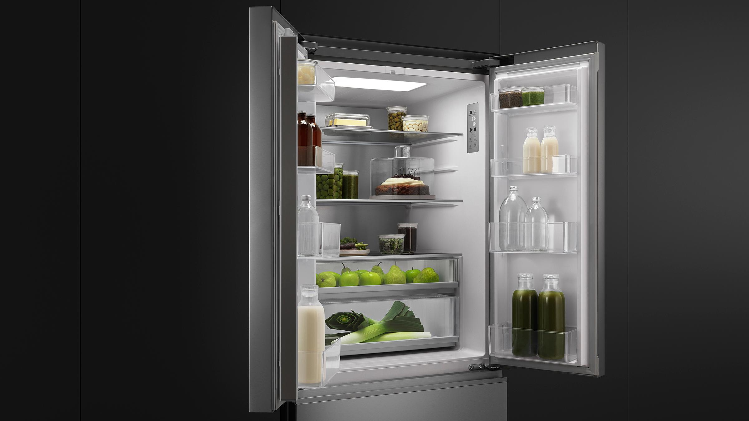 Ample fresh storage