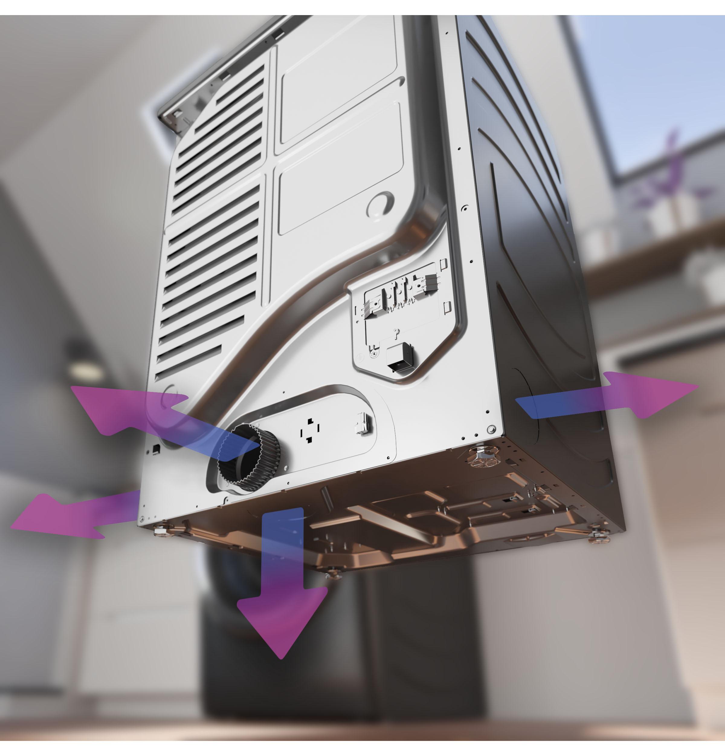 Convenient 4-Way Venting