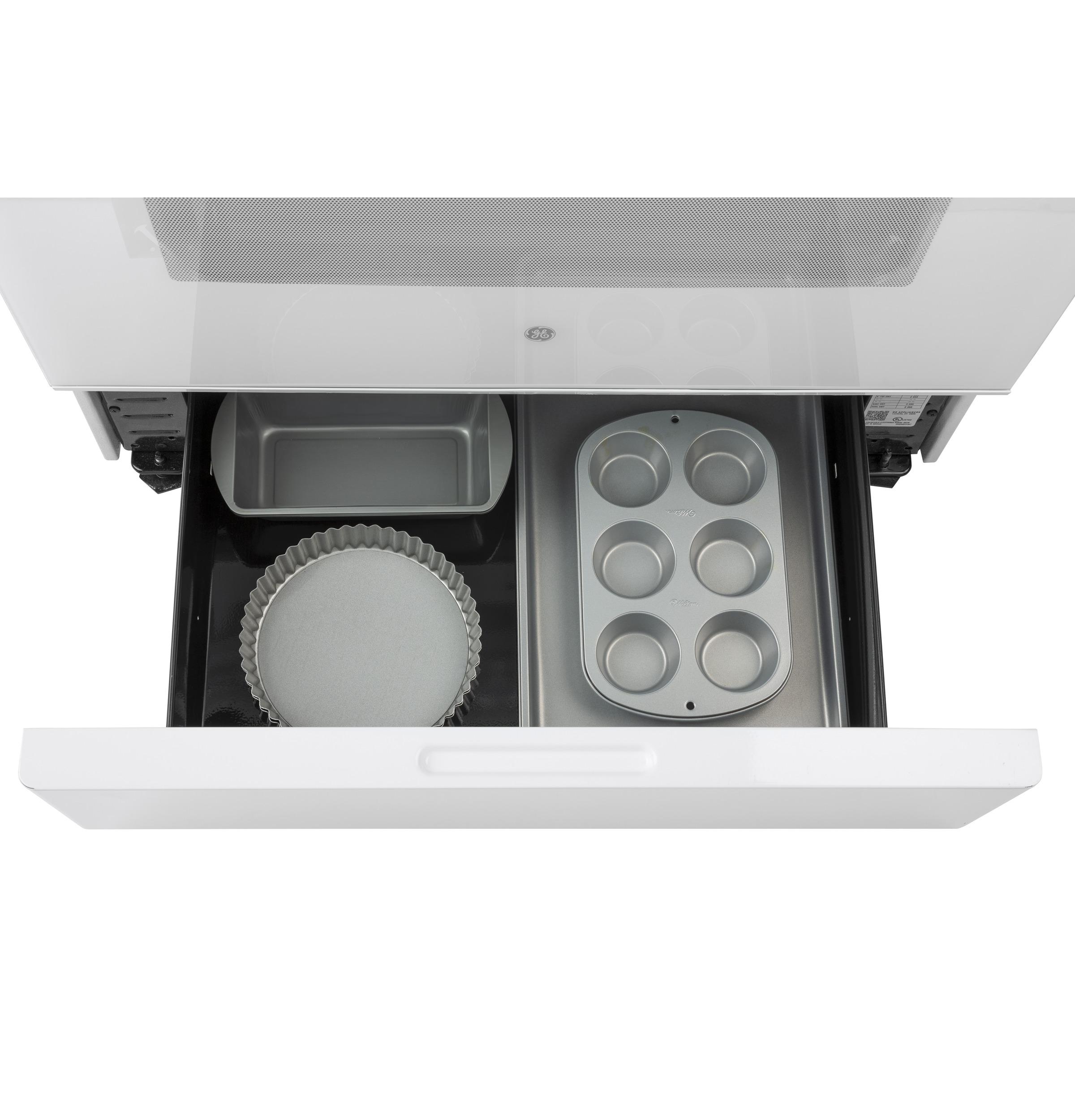Removable full-width storage drawer