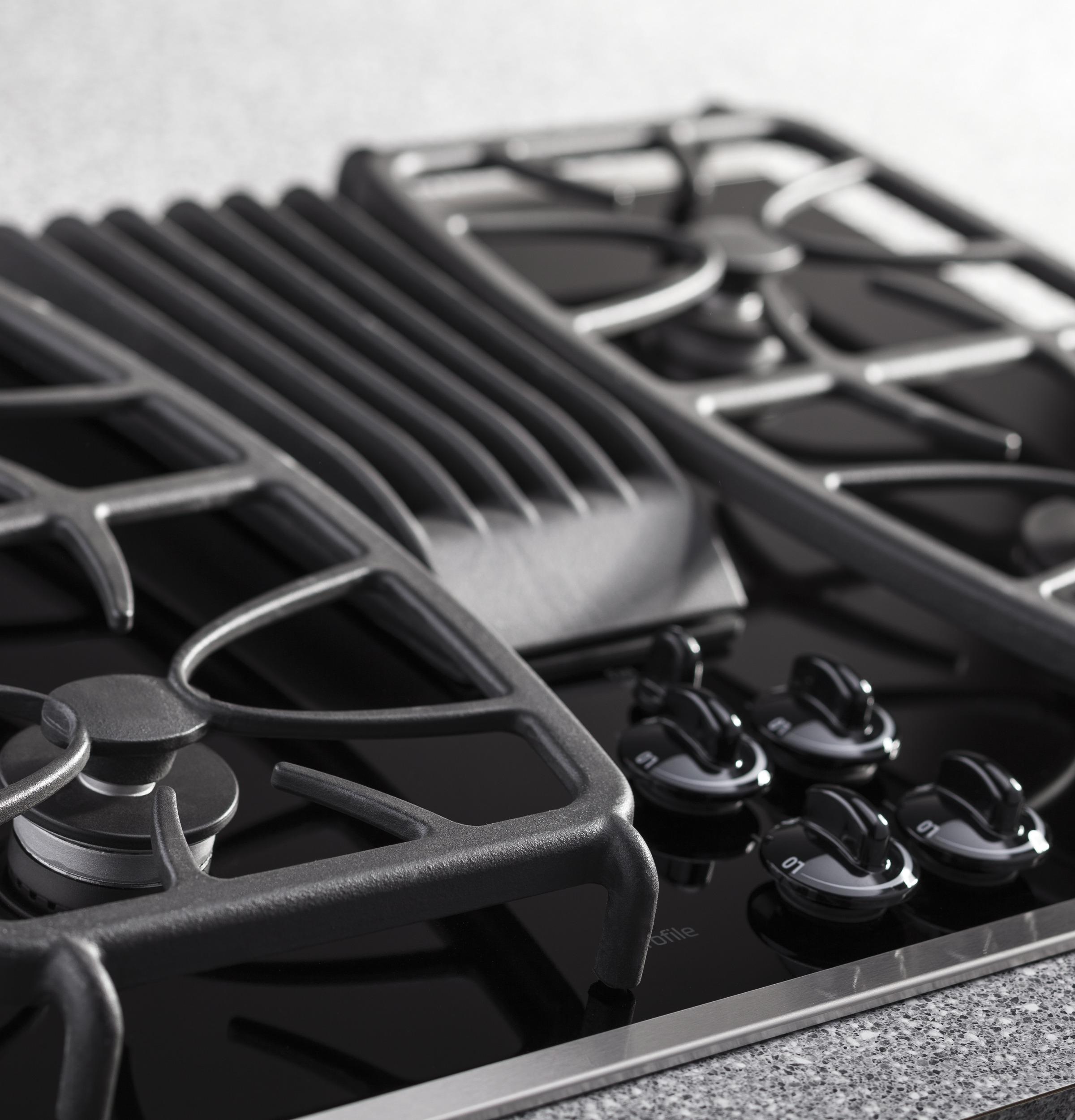 Four gas cooking burners