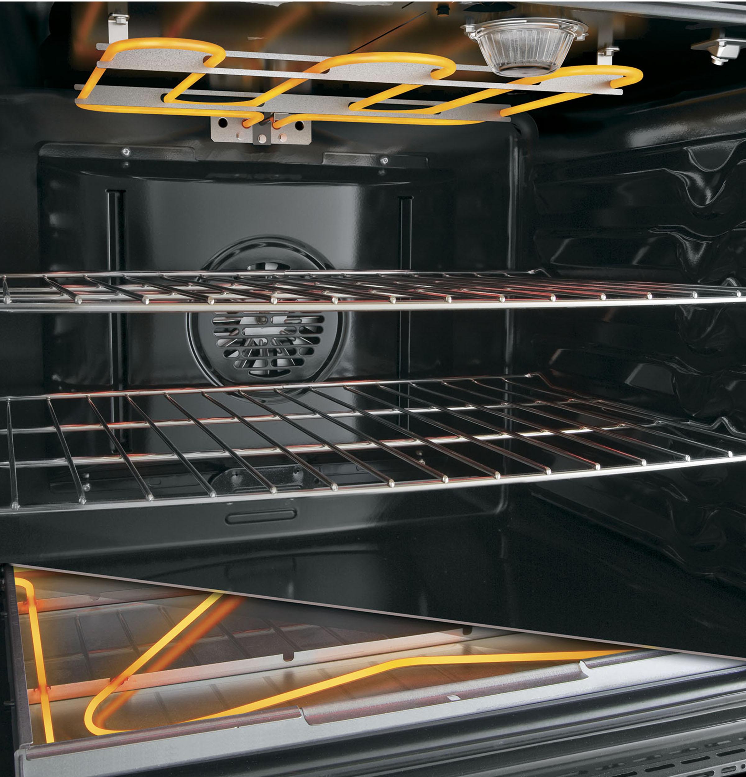 HIdden bake oven interior