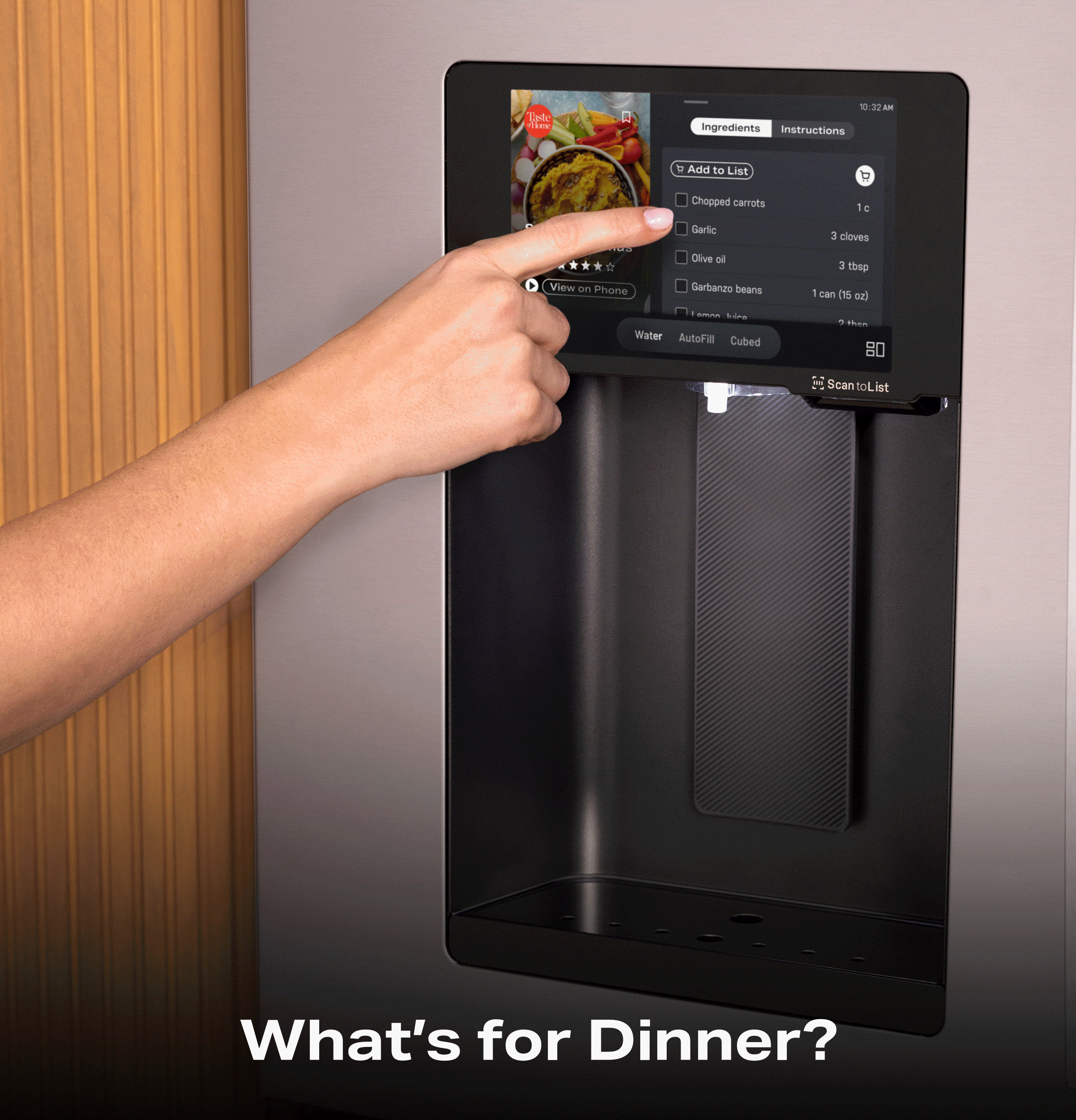 Recipe App Integration