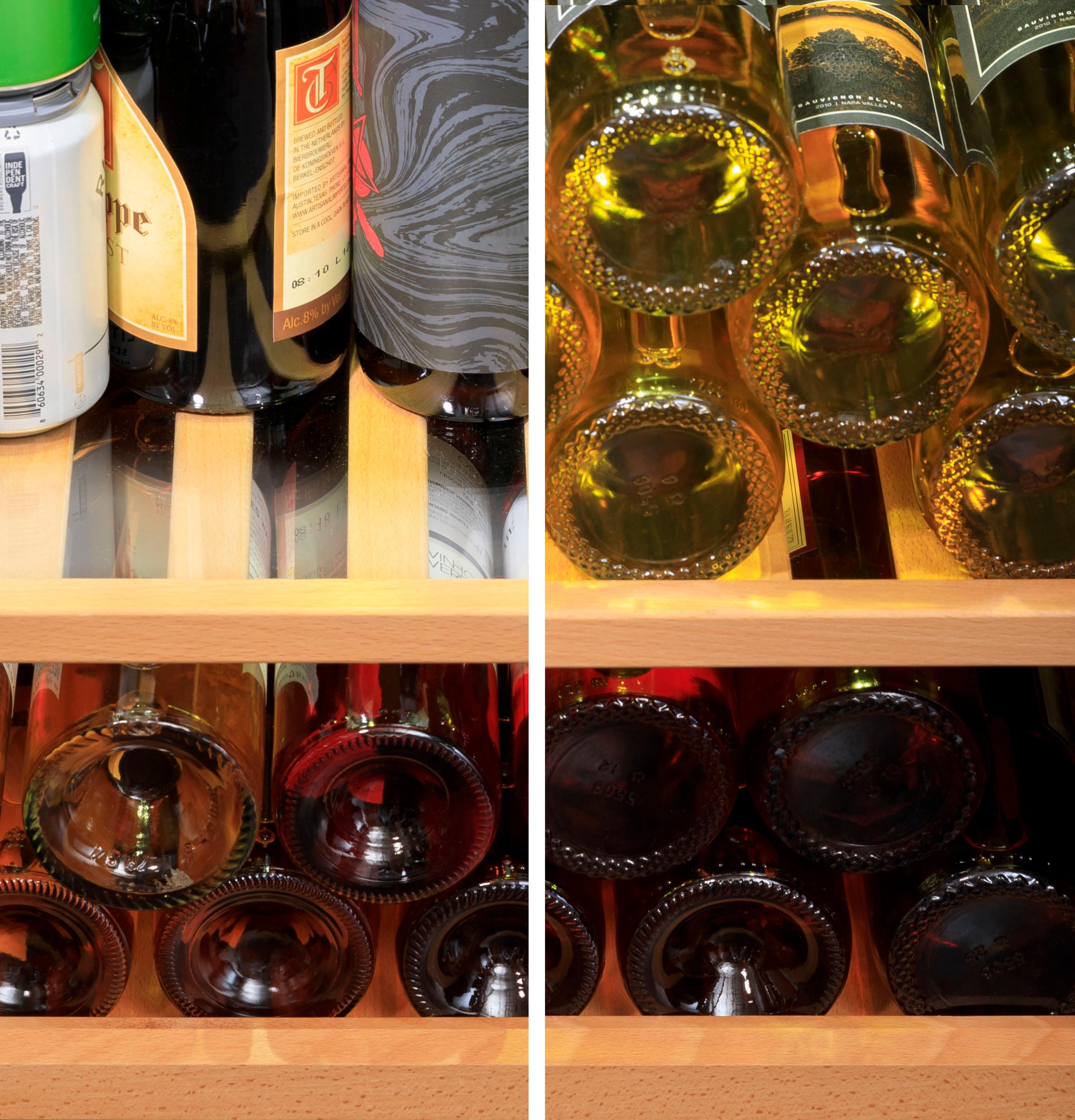 Reversible Glass & Wood Shelves